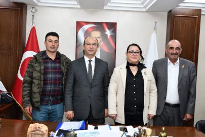 CHP İlçe Başkanı Selma Sara Bayramlaşma Programında