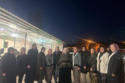 AK Parti Kadın Kolları Kümbet Mahallesinde