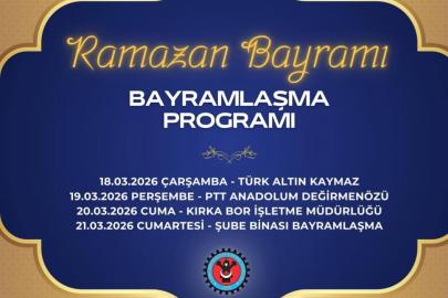 Kırka Maden-İş Bayramlaşma Programı Belli Oldu!!