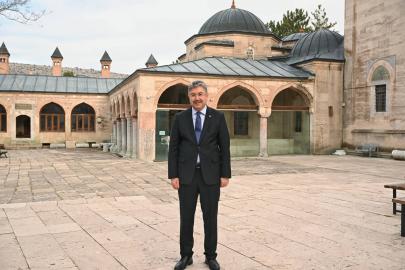 Vali Yılmaz Tarihi Battal Gazi Külliyesini Ziyaret Etti