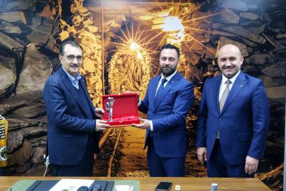 AK Parti Heyetinden Maden-İş Sendikası Kırka Şubesi’ne Ziyaret