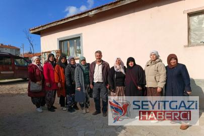 AK Parti Seyitgazi Kadın Kolları’ndan Kırka’da Taziye Ziyareti