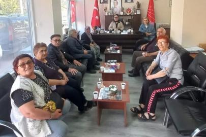 Başkan Selma Sara Vatandaşları Parti Binasında Ağırladı