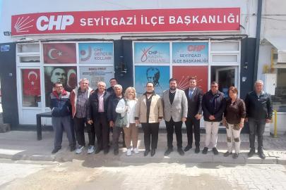 Eskişehir Balkan Dernekleri Federasyonundan CHP Seyitgazi İlçe Başkanlığına Ziyaret