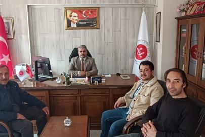 Esnaf ve Sanatkarlar Odasından İlçe Müftüsü Kaya’ya Ziyaret