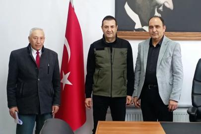 Hasan Çakır’dan Yeni Orman İşletme Müdürü Metin Aslan’a "Hayırlı Olsun" Ziyareti