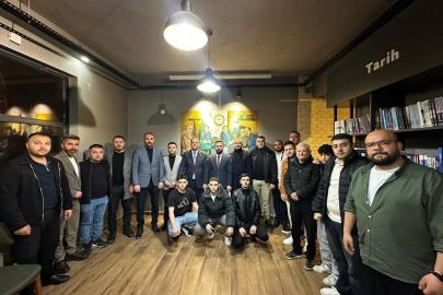 Maden İş Kırka Şubesi’nden Ülkü Ocakları’na Nezaket Ziyareti