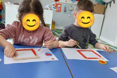 Seyitgazi ADEM’de Minik Ellerden Büyük Sanat!