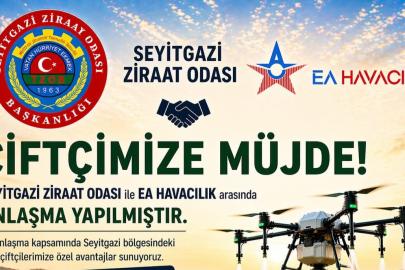 Seyitgazili Çiftçilere Teknoloji Müjdesi: Ziraat Odası ve EA Havacılık’tan Dev İş Birliği!