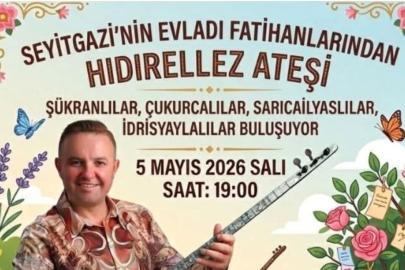 Seyitgazi’nin Gönül Erleri Hıdırellez Ateşi Etrafında Buluşuyor!