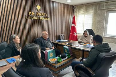 Sücaaddin Veli Postnişini Mehmet Demirtaş’tan AK Parti’ye Ziyaret