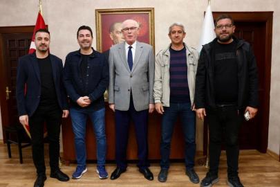Taşlık Köyü İçin El Ele: Dernek Yönetiminden Başkan Kurt’a Ziyaret