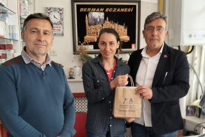 Anahtar Parti Seyitgazi İlçe Başkanı Ahmet Pekak’tan Eczacılara Anlamlı Ziyaret