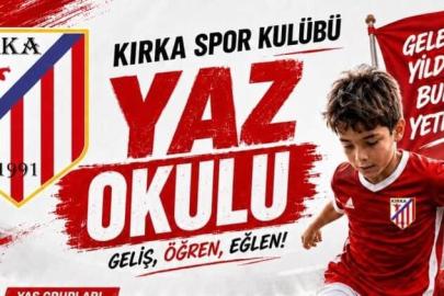 KIRKA SPOR KULÜBÜ YAZ OKULU KAPILARINI AÇIYOR: GELECEĞİN YILDIZLARI YETİŞİYOR