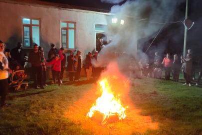 Taşlık Mahallesi İlk Geleneksel Ateşini Yaktı"