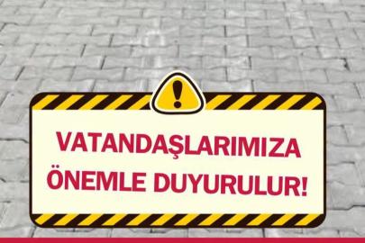 BELEDİYEDEN VATANDAŞA DOĞALGAZ UYARISI: "