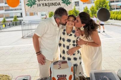 ÇINAR 10 YAŞINDA! ERSOY VE YALÇIN AİLELERİNİN MUTLU GÜNÜ