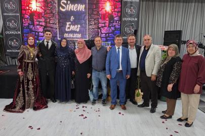 GENÇ ÇİFTİN MUTLU GÜNÜ: SİNEM VE ENES DÜNYAEVİNE GİRDİ