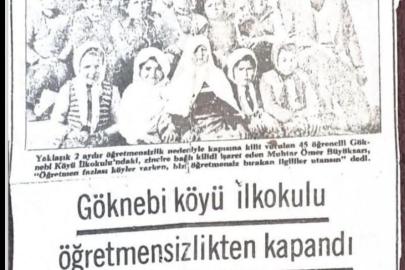 Maziden Kalan Bir Yaradır Göknebi İlkokulu: "Öğretmensiz Bırakanlar Utansın!"