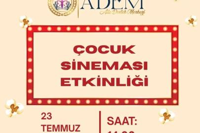 Seyitgazi ADEM’den Çocuklara Yaz Tatili Sürprizi: Sinema Etkinliği Başlıyor!