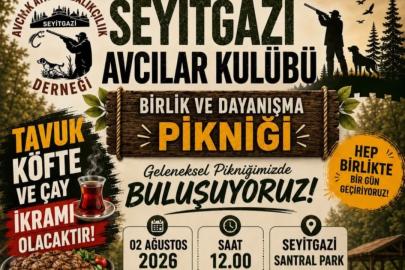 Seyitgazi Avcılar Kulübü’nden Birlik ve Dayanışma Pikniği