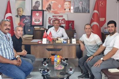 MHP Seyitgazi İlçe Başkanlığına Ziyaret!