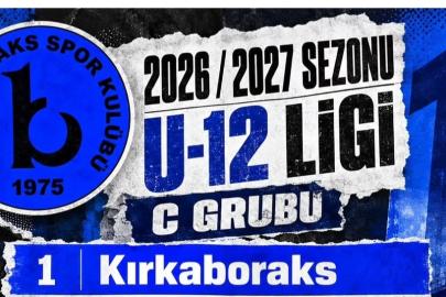 Kırkaboraksspor U-12 Takımının Grubundaki Rakipleri Belli Oldu!