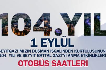 Seyitgazi’de 1 Eylül Kurtuluş Coşkusu: Ücretsiz Otobüs Seferleri Düzenleniyor